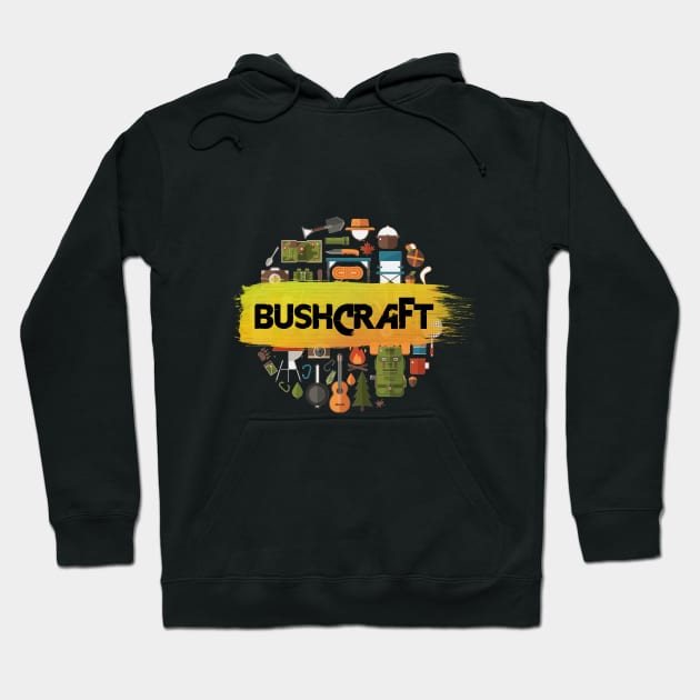 Bushcraft survival Hoodie by RataGorrata